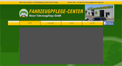 Desktop Screenshot of fahrzeugpflege.net